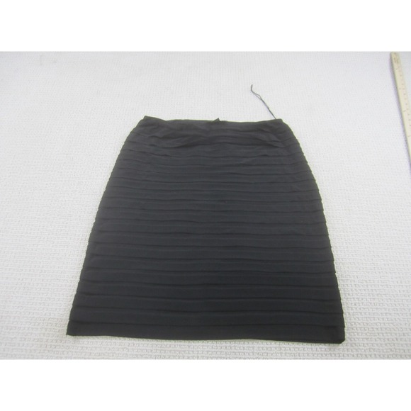 Scarlett Nite Skirt Womens 16 Black Pull-On Casual Polyester Spandex Knee Length - Picture 1 of 9